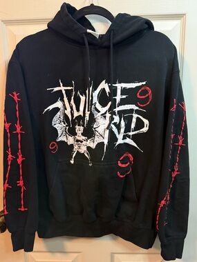 Juice WRLD World Shadows in My Room Hoodie 999 Barbwire Men’s Medium - Rare